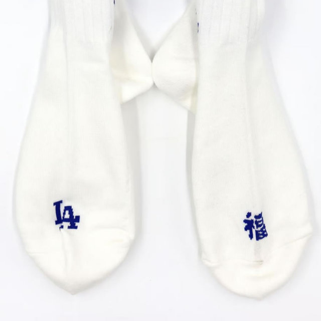 ROSTERSOX,ロスターソックス,靴下,ソックス,クルーソックス,MLB,メジャーリーグ,LA,ドジャース