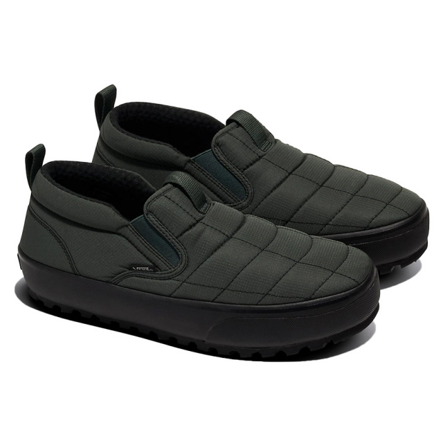 【Vans】☆スニーカー☆  LODGE SLIPPER MID Vans Snow Lodge Slipper Mid MTE - QUILTED BLACK | THURO