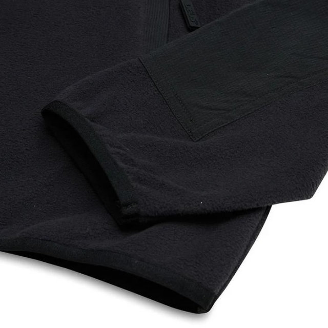 ★Deus Ex Machina★セクション ジップ ネック フリース CLINK｜DEUS EX MACHINA CYCLEWORKS FLEECE ZIP THROUGH (BLACK