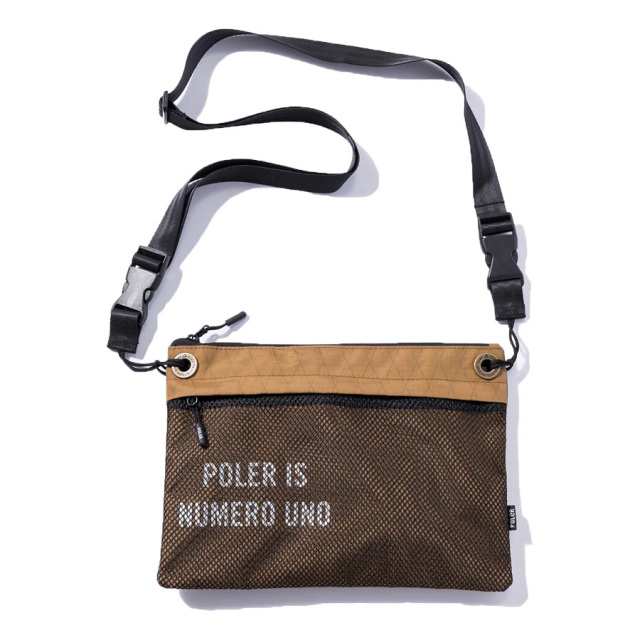 POLER,ポーラー,サコッシュ,ポーチ,XCLOTHSACOCHE,243MCV0132
