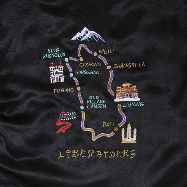 LIBERAIDERS,リベレイダース,レーヨン,ジャケット,窪塚洋介,アメリカ,メンズ,アメカジ,新作