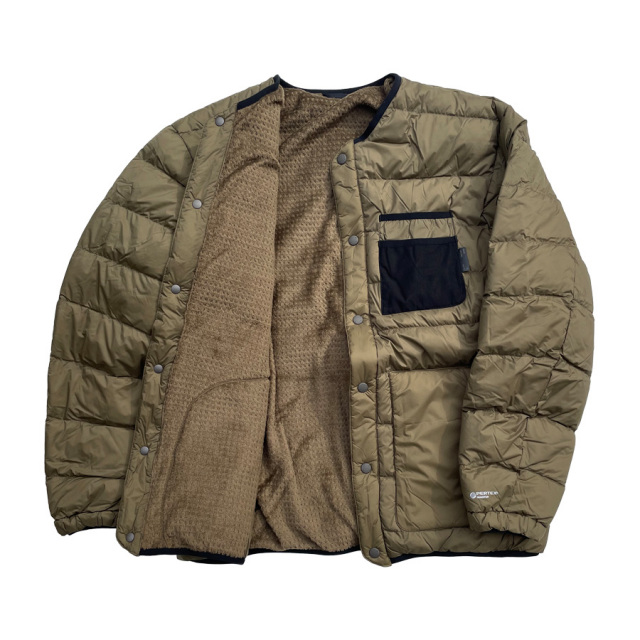 大阪,ALLIEDFEATHERDOWN,アライドフェザーアンドダウン, ダウンカーディガン,ジャケット,リバーシブル