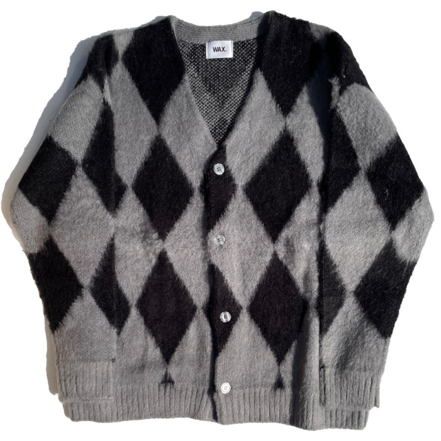 WAX(ワックス) / カーディガン / Dia cardigan - Grey / WX-0397  