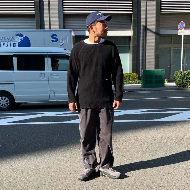 WAX,ワックス,THM,ロンT,長袖Tシャツ,サーマル,新作,大阪