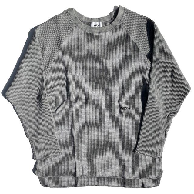 WAX,ワックス,THM,ロンT,長袖Tシャツ,サーマル,新作,大阪