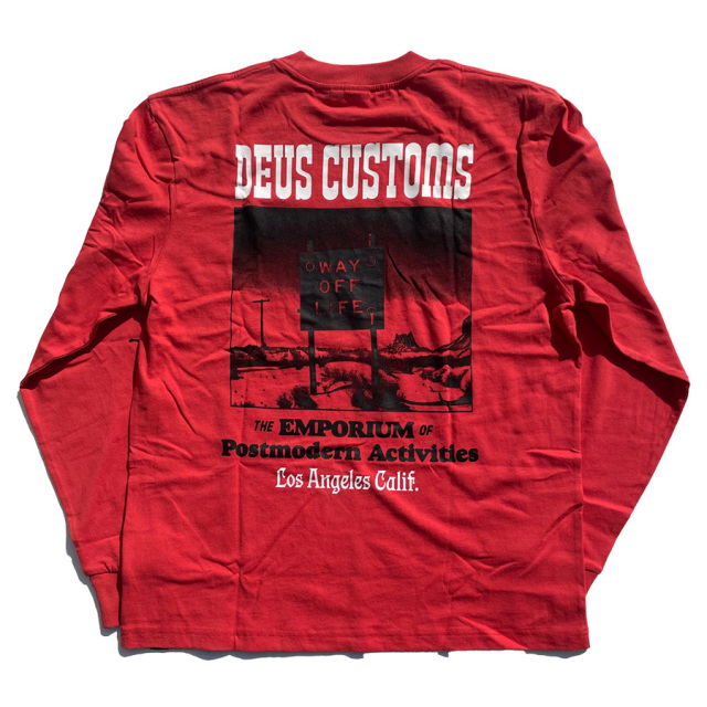 DEUSEXMACHINA,デウスエクスマキナ,長袖Tシャツ,ロンT