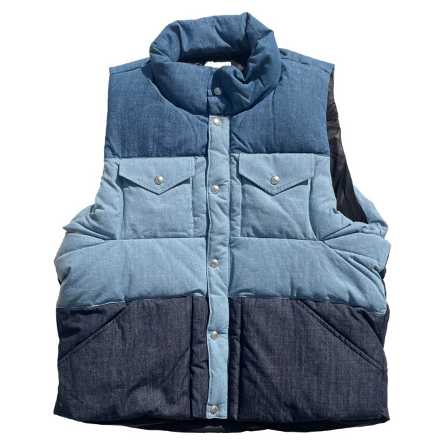 IMPRESTORE (インプレストア) / デニムベスト / DORIS DENIM DOWN VEST