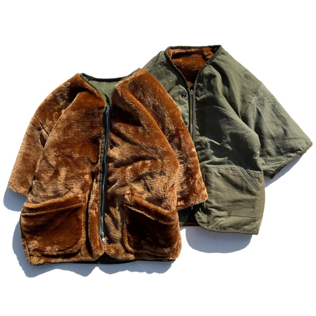 NASNGWAM,ナスングワム,リバーシブルジャケット,GRIZZLYSSJACKET,リメイク,古着