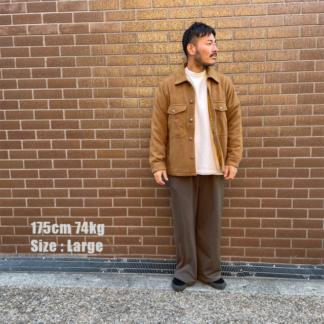 NASNGWAM (ナスングワム) / ウールジャケット / CHIEF JACKET - BEIGE