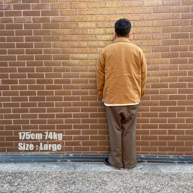 NASNGWAM (ナスングワム) / ウールジャケット / CHIEF JACKET - BEIGE