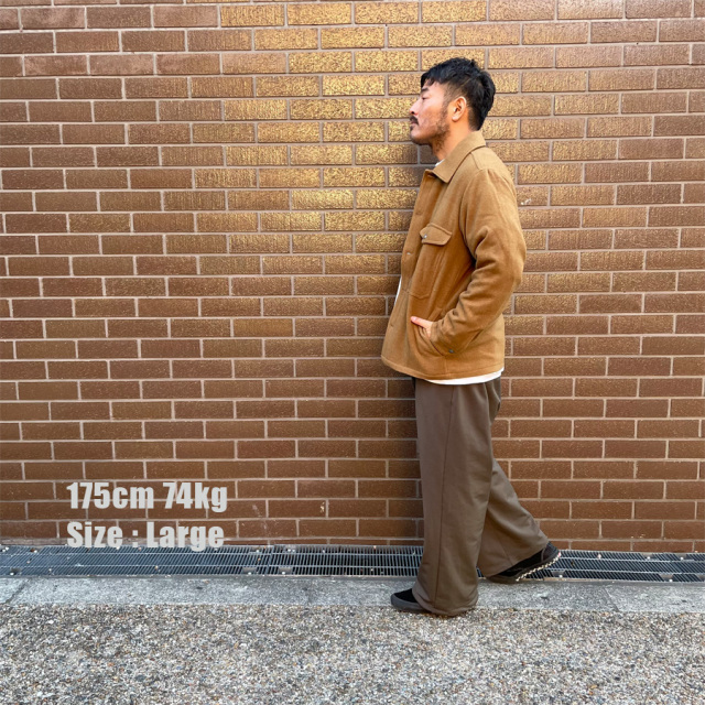 NASNGWAM (ナスングワム) / ウールジャケット / CHIEF JACKET - BEIGE