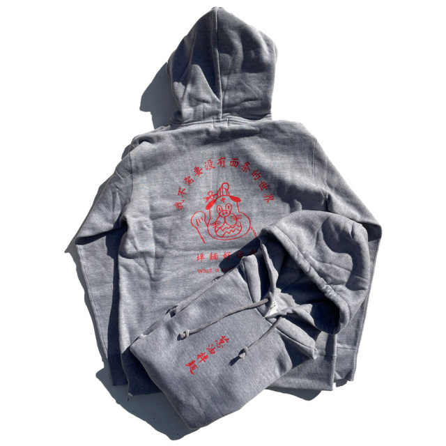 まんまる,スウェット,プルオーバーパーカー,裏起毛,葱油拌麺,バンメン