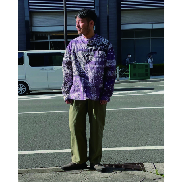 WAX(ワックス) / ワイド パンツ / WIDE TROUSERS - KHAKI / WX-0415