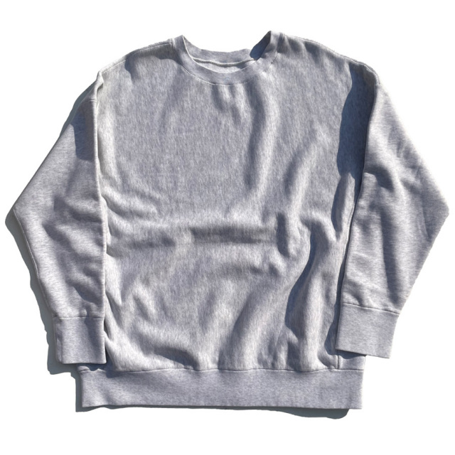 WAX thm Vintage スウェットシリーズ Lサイズ　ブラック WAX(ワックス) / スウェット クルーネック トレーナー / VINTAGE SWEAT
