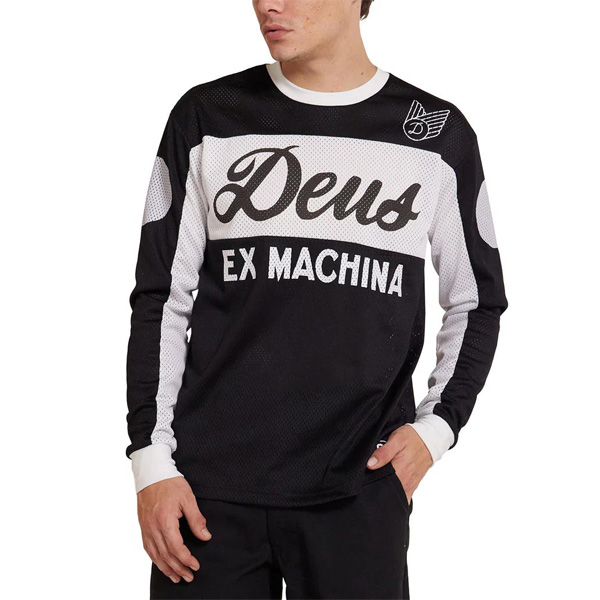 DEUS MOTORCYCLES メッシュ長袖シャツ
