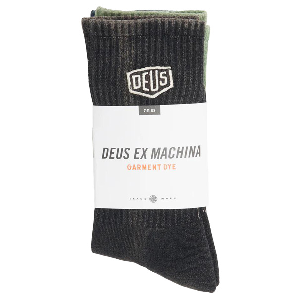 DEUS EX MACHINA ( デウス) / ソックス 靴下 / SHIELD GARMENT DYED