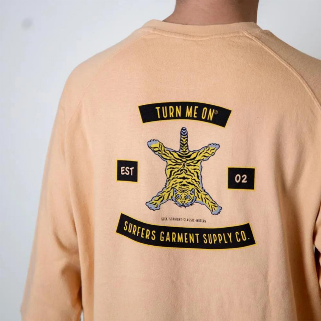 TURNMEON,ターンミーオン,五分袖Tシャツ,トラ,タイガー,虎,メンズ,アメカジ,新作,正規取り扱い,通販,店舗,大阪,亀