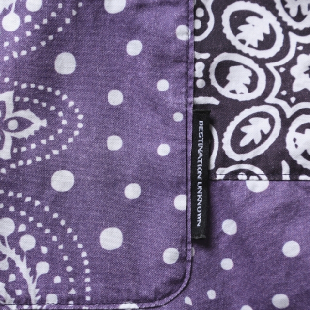 LIBERAIDERS(リベレイダース) / バンドカラー シャツ / BANDANA SHIRT