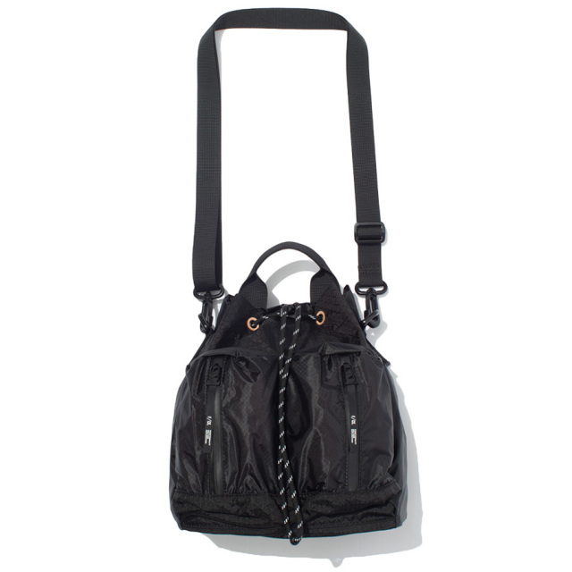 BURBERRY バーバリーアイコンストライプ ドローコードポーチ 巾着