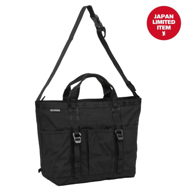CHROME,クローム,クロム,トートバッグ,大型,ブラック,15L