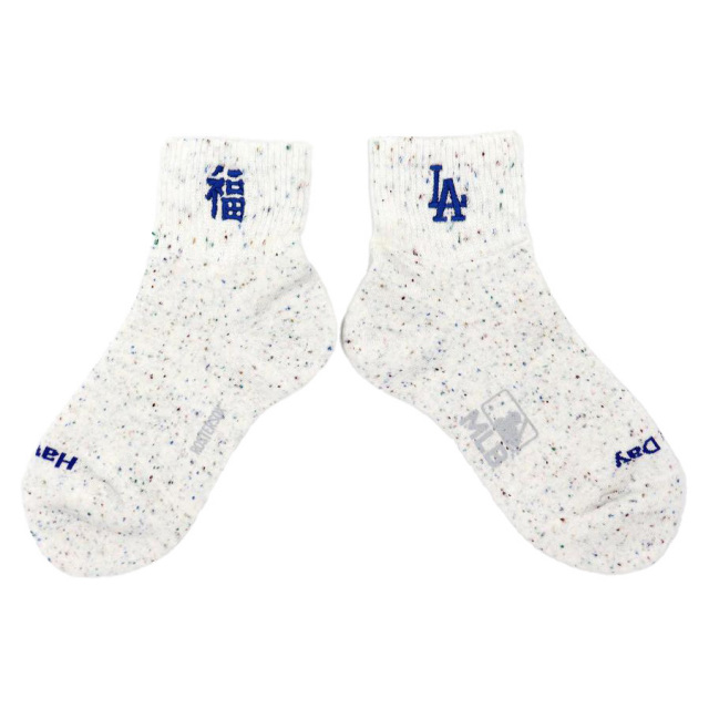 ROSTERSOX,ロスターソックス,靴下,ソックス,クルーソックス,ショート丈,MLB,メジャーリーグ,LA,ドジャース