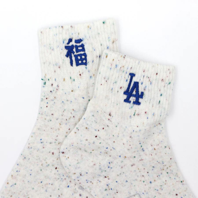 ROSTERSOX,ロスターソックス,靴下,ソックス,クルーソックス,ショート丈,MLB,メジャーリーグ,LA,ドジャース