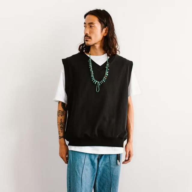 Tony Taizsun(トニー タイズサン) / スウェットベスト / MM SWEAT VEST