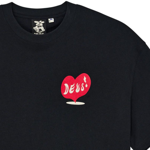 Deus Ex Machina☆CAUTION TEE バックプリント 半袖 Tシャツ DEUS EX MACHINA 】 デウス エクス マキナ バックプリント T