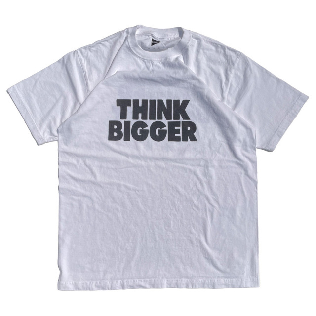 FUNG(ファング) / 半袖 Tシャツ / THINK BIGGER TEE - WHITE