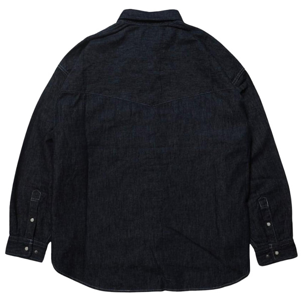 IMPRESTORE,インプレストア,ウエスタンシャツ,バスケットジャージ風,デニム,DENIM