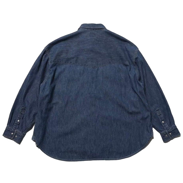 IMPRESTORE,インプレストア,ウエスタンシャツ,バスケットジャージ風,デニム,DENIM