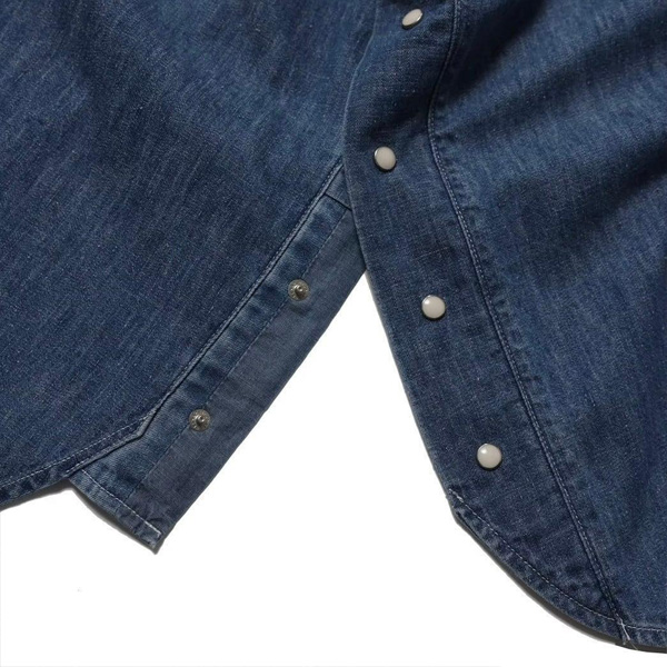 IMPRESTORE,インプレストア,ウエスタンシャツ,バスケットジャージ風,デニム,DENIM