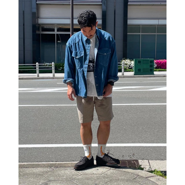 NASNGWAM,ナスングワム,イージーパンツ,イージーチノショーツ,アウトドア,リメイク