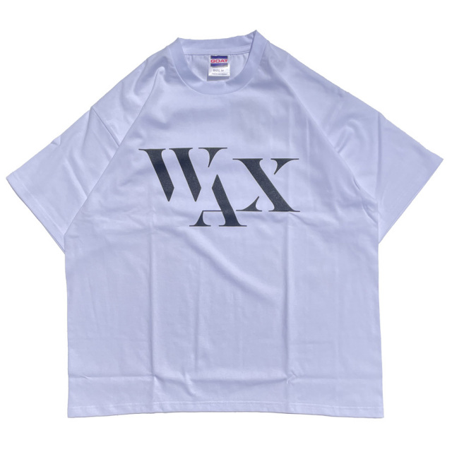 WAX,ワックス,THM,半袖Tシャツ,ロゴ,ボックスシルエット,シンプル
