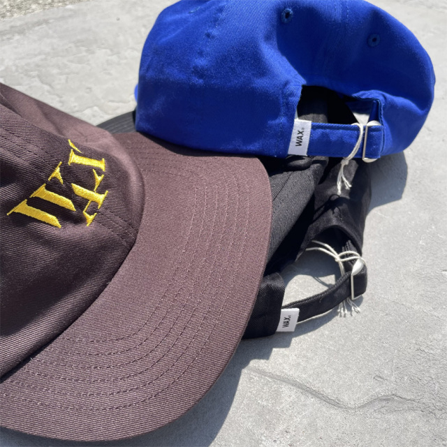 WAX(ワックス) / ベースボールキャップ / WAX CAP - BLUE / WX-0444