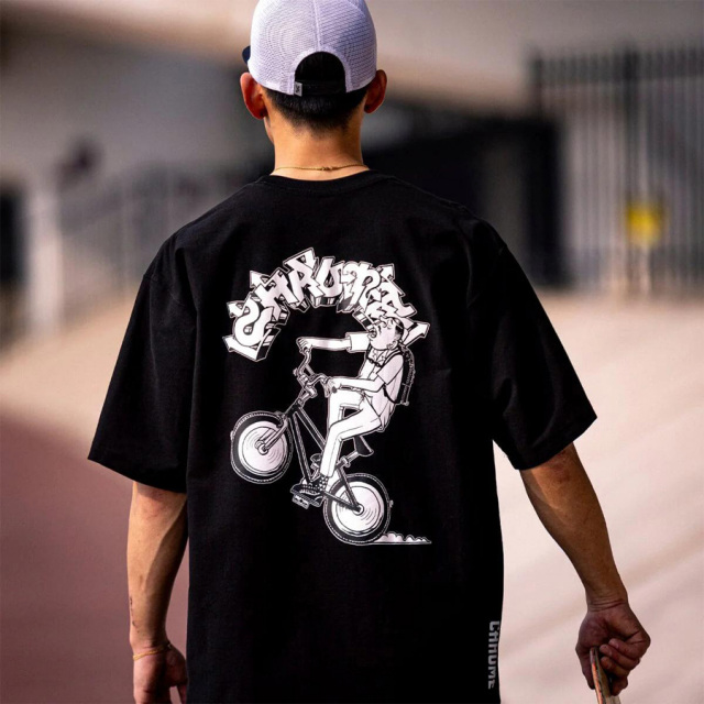 CHROME (クローム) / -6℃冷感 半袖 Tシャツ / LSC TEE WIDE FIT ESOW