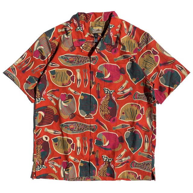 PATAGONIA,パタゴニア,半袖シャツ,52567,魚,FISHING,キャンプ,アウトドア