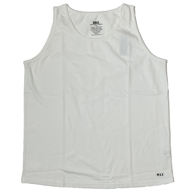 WAX,ワックス,タンクトップ,メンズ,アメカジ,新作,正規取り扱い,通販,店舗,大阪,亀,THM