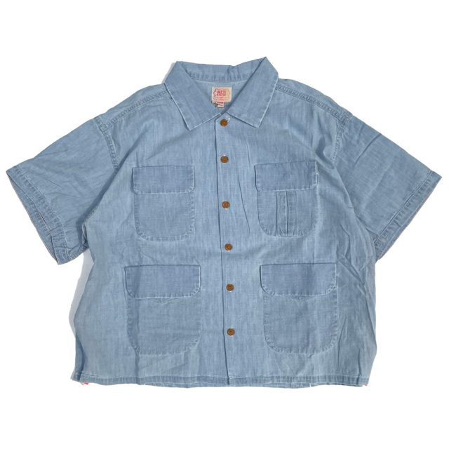 IMPRESTORE,インプレストア,デニムシャツ,半袖,DENIM