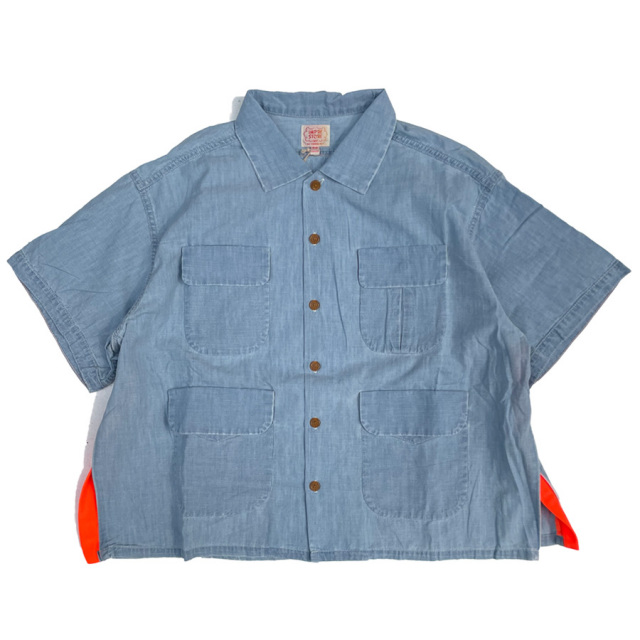 IMPRESTORE,インプレストア,デニムシャツ,半袖,DENIM