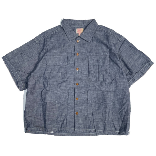 IMPRESTORE,インプレストア,デニムシャツ,半袖,DENIM