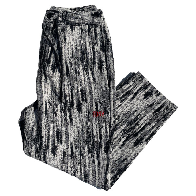 TonyTaizsun.トニータイズサン,テーパードパンツ,ゴブラン,総柄