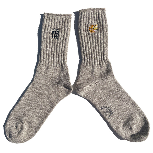 ROSTERSOX,ロスターソックス,靴下,ソックス,クルーソックス,タイガー,TIGER