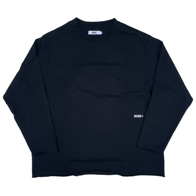 WAX,ワックス,THM,長袖Tシャツ,ロンT,ロゴ,カットオフ,定番新作,大阪