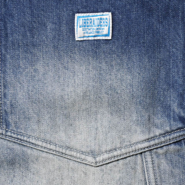 LIBERAIDERS(リベレイダース) / サルエルデニムパンツ / DENIM