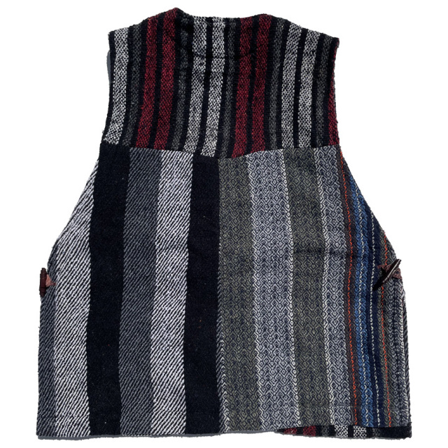 NASNGWAM (ナスングワム) / ベスト リメイク / PUEBLO VEST - size L