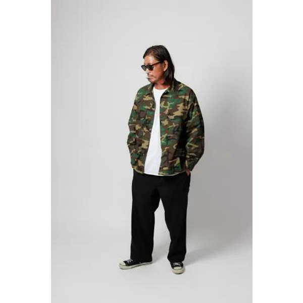 WAX(ワックス) / カモフラージュカバーオール ジャケット / CAMOUFLAGE