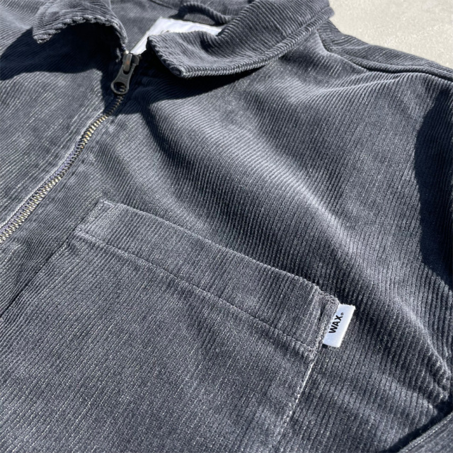 WAX(ワックス) / コーデュロイ ジャケット / CORDUROY ZIP JACKET - D
