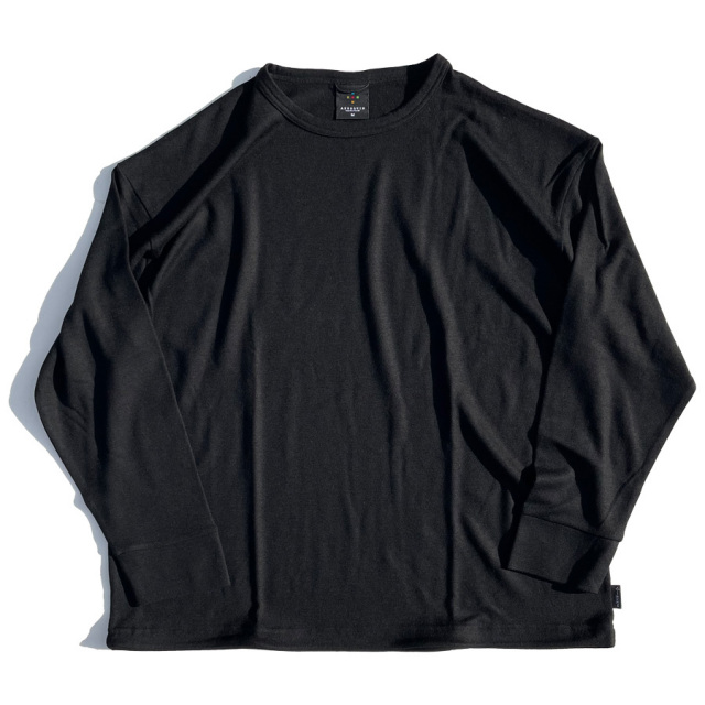 AXESQUIN,アクシーズクイン,長袖Tシャツ,ロンT,メリノウール,ベーシック