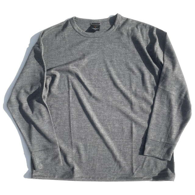 AXESQUIN,アクシーズクイン,長袖Tシャツ,ロンT,メリノウール,ベーシック